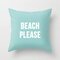 समुद्र तट और समुद्री पैटर्न तकिया कपास लिनन सोफा होम कार कुशन कवर - # 7
