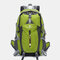 Men 40L Polyester Waterproof Light Weight Large Capacity Sport Hiking Travel Backpack - Dark Green