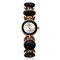 SOXY Luxury Watch امرأة بسيطة دائرية Watch الحد الأدنى Watches - أسود