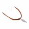 Vintage Pendant Necklace Wax Rope Silver Leaf Feather Pendant Charm Necklace Accessories for Women - Brown