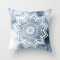 45cm Mandala Cotton Linen Printing Pillowcase Home Car Sofa Cushion Cover - #8