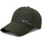 Men's Summer Breathable Adjustable Mesh Hat Quick Dry Cap Outdoor Sports Climbing Baseball Cap - Army Green