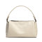 Woman PU Elegant Handbag Three Layers Tote Bags Leisure Shoulder Bag Evening Bag  - White