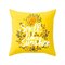 Fodera per cuscino in peluche geometrico minimalista con ananas giallo Fodera per cuscino per divano da casa con decorazioni artistiche - #8