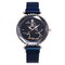 Trendy Starry Sky Quartz Watch Stainless Steel Magnet Women Watch Waterproof Watch - Blue