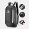 Men Polyester 10L Lightweight Large Capacity Wear-resistance Easy Carry Outdoot Travel Hiking Backpack - Black