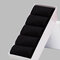 Mens Fall Winter Cotton Solid Color Deodorant Breathable Six Pairs Package Casual Socks - Black