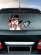 Christmas Snowman Elf Wiper Sticker Removable Rear Windshield Stickers Car Sticker - #12