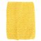 Children Girls Crochet Elastic Waistband Head Hairband DIY Fluffy Skirt Wrap Chest - Yellow