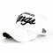 Men Women Baseball Cap Golf Hats Hip Hop Fitted Polo Hats  - White
