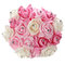 11.8'' Crystal Bridal Bridesmaid Bouquet Foam Flower Roses Wedding Posy - #05
