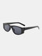 Unisex PC Full Frame Polarized UV Protection Retro Fashion Sunglasses - #01