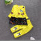1-2-3 Years Old Baby Casual Children's Clothing - Yellow