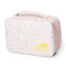 Women Nylon Floral Toiletry Bag Travel Must-have Storage Bag - Pink