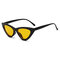 Woman Fashion Cat Glasses Retro Personality Multicolor Cute Sunglasses - #11