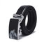 Men Alloy Buckle Automatic Buckle Belt Outdoor Casual Business Wild Leather Belt - #2