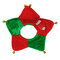 Christmas pet scarf collar dog cat Christmas bell triangle scarf collar Pet Supplies - #1