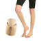 Women Zip Socks Stovepipe Compression Stockings Knee Socks - Nude