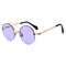 Women Metal Frame High Definition Anti-Vertigo Sunglasses Outdoor Fashion Square Glasses - 3
