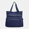 Fashion Casual Women's Handbag 2019 New One-Shoulder Ladies Nylon Light Luggage Bag Handbag - Dark Blue