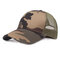 Men's Summer Breathable Adjustable Mesh Hat Camouflage Outdoor Sports Climbing Baseball Cap - #3