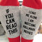 Casual Cotton Tube socks With Buzzword Letters - #06