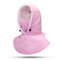 Women Winter Warm Casual Hat Outdoor Riding Ear Protection Thick Windproof Ski Facemask Hat - Pink