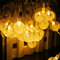 3 متر 20led بطارية فقاعة الكرة الجنية سلسلة أضواء حديقة حزب الميلاد الزفاف ديكور المنزل - الأبيض الدافئ