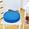 39/49*8cm Thick Solid Color Corn Short Plush Sponge Seat Cushion Dining Chair Round Shape Pad - #1