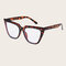 Blue Light Glasses Frames Women Cat Eye Eyeglasses Ladies Retro Oversized Optical Frame Eyewear - #3