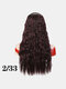 3 Colors Long Curly Hair Extensions Chemical Fiber 5 Clip No-Trace Wig Piece - #03