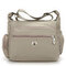 Women Nylon Casual Light Large Small Size Crossbody Bags Shopping Shoulder Bags  - Khaki