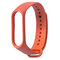 Replacement Silicone Sports Soft Wrist Strap Bracelet Wristband - Orange