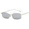 Womens Vogue Casual Square Lens Transparent Outdoor Vacation Polarized Sunglasses INS Popular Chic - #5