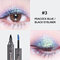8 colores Sombra de ojos líquido nacarado Impermeable Brilho Eye Shadow Eyeliner líquido de larga duración - 03