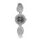 Relojes de pulsera de cuarzo de moda Relojes de correa de alas de diamantes de imitación de acero inoxidable Joyería elegante para Mujer - # 1