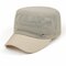 Men Women Summer Mesh Adjustable Flat Hat Outdoor Casual Sports Breathable Visor Cap - Beige