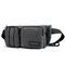 Men Nylon Waterproof Sport Phone Bag Outdoor Multi-function Crossbody Bag - Gray