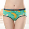 Print Low Rise Hip Lifting Soft Breathable Panties - #02