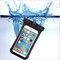 Casual 6inch Waterproof Phone Bag PVC Durble Beach Drift  Waterproof Bag - Black