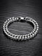 Trendy Simple Thick Twist Chain Stainless Steel Bracelet - #01