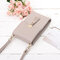 Bohemian Tassel Shoulder Bag 5.5 Inches Phone Bag For Women - Grey