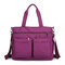 Large-Capacity Shoppping Bag  Multi-Portable Shoppping Bag Lightweight Shopping Bag Mummy’s  Shoppping Bag - Purple