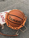 Women Basketball Football Chains Handbag Crossbody Bag Shoulder Bag - Brown