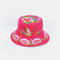Embroidered Sun Hat Full Embroidered Ethnic Style Ladies Round Hat Full Hat Embroidered Hat - rose red
