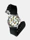 Casual Fruit Printed Hombre Watch No-Numeral Pineapple Patrón Mujer Quartz Watch - #01