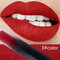 TREEINSIDE Velvet Matte Liquid Lipstick Lip Gloss Color Makeup Long Lasting Pigment Sexy Red Lips - 3#
