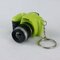 Mini Camera Sound LED Flashlight Keychain - Green