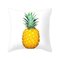 Fodera per cuscino in peluche geometrico minimalista con ananas giallo Fodera per cuscino per divano da casa con decorazioni artistiche - #5