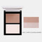 Two-Color Combination Highlighter Palette Shadow Nose Shadow Powder Face Makeup - #02